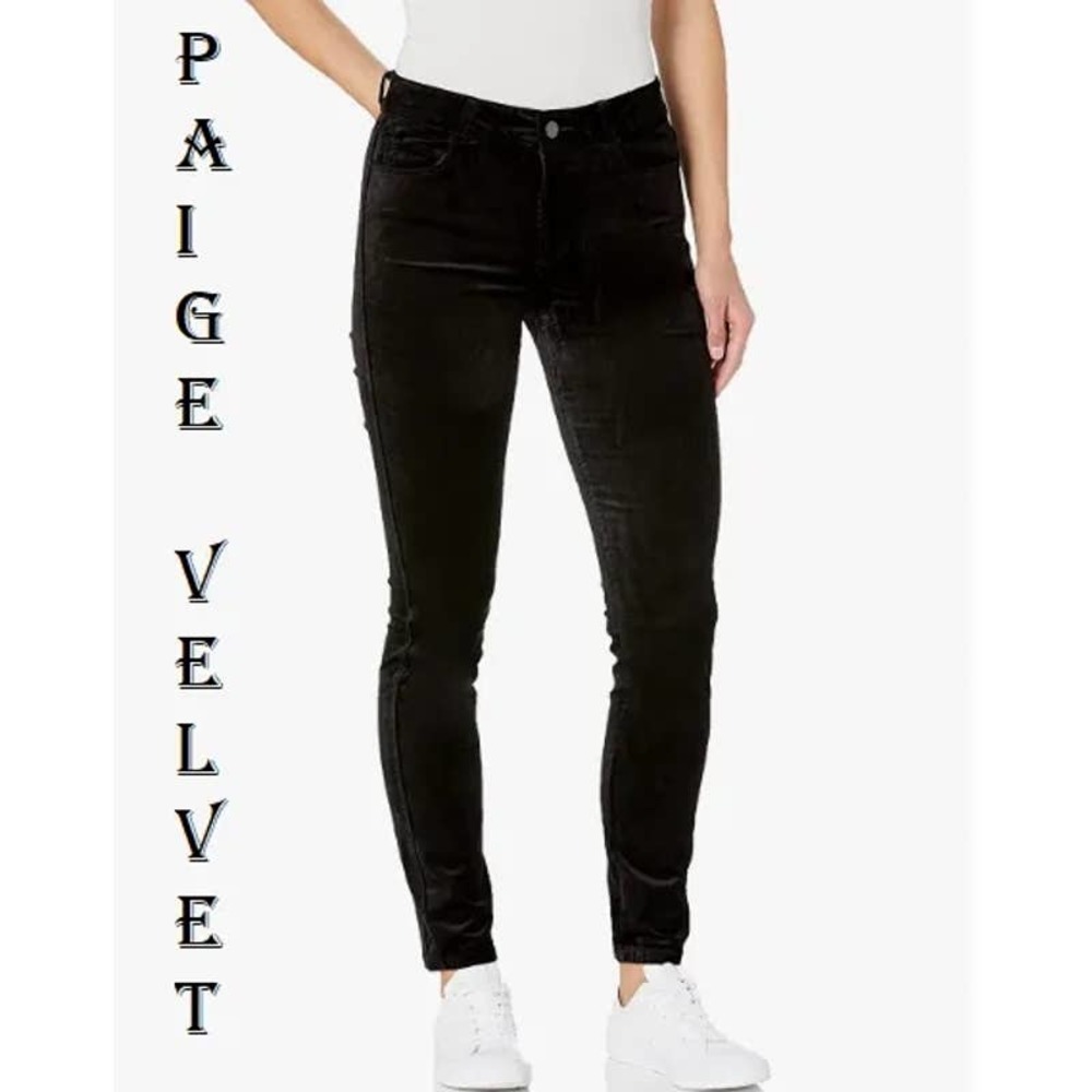 PAIGE VELVET DENIm